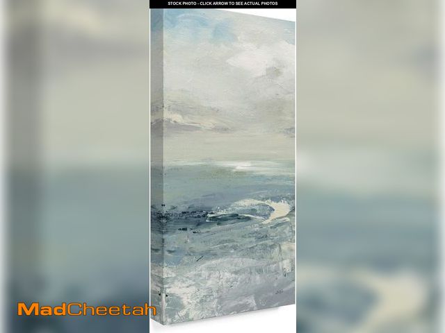 Lot 74-12400185 - Trademark Fine Art Waves Ii Muted by Julia Purinton, 32x16-Inch - UNUSED