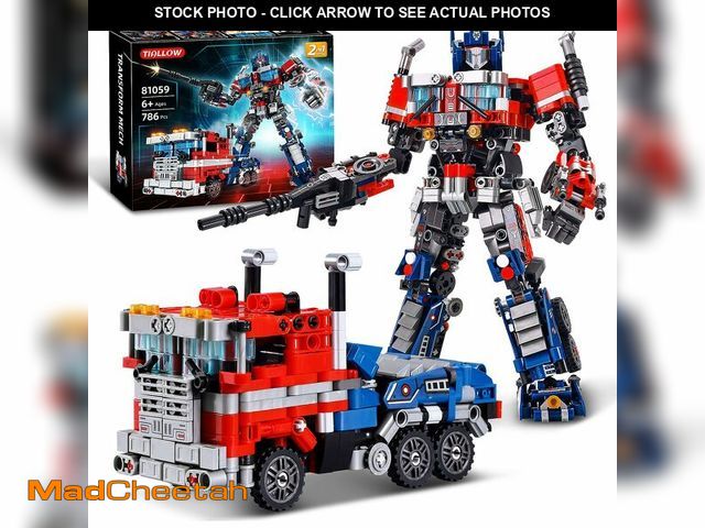 Lot 74-13996787 - TIALLOW Transform Sets Robot Building Block ToysÃ¯Â¼Å2 in 1 STEM Robotics Transforming Truck Mech B...