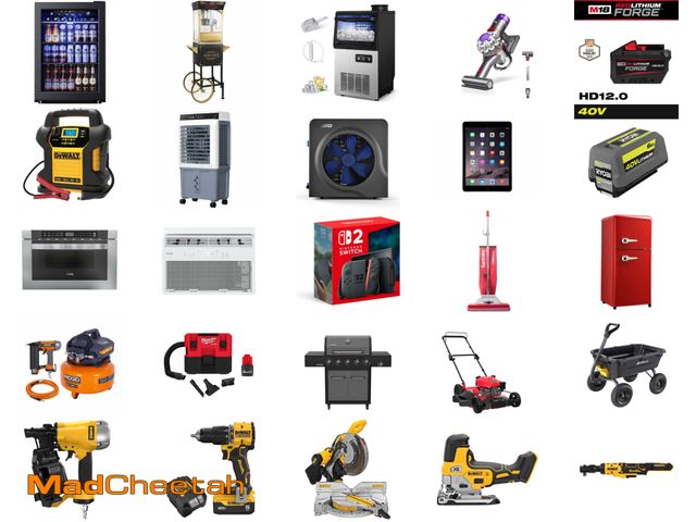 MadCheetah Sturgis - Overstock, Returns - Baby, Home, Tools & Home Improvement, Furniture, Health & Beauty, Electronics, Kitchen, Computers, Toys, Sports and More! - July 16, 2026