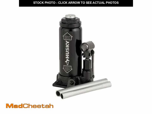 Lot 74-13800102 - Husky 6-Ton Hydraulic Bottle Car Jack - UNUSED