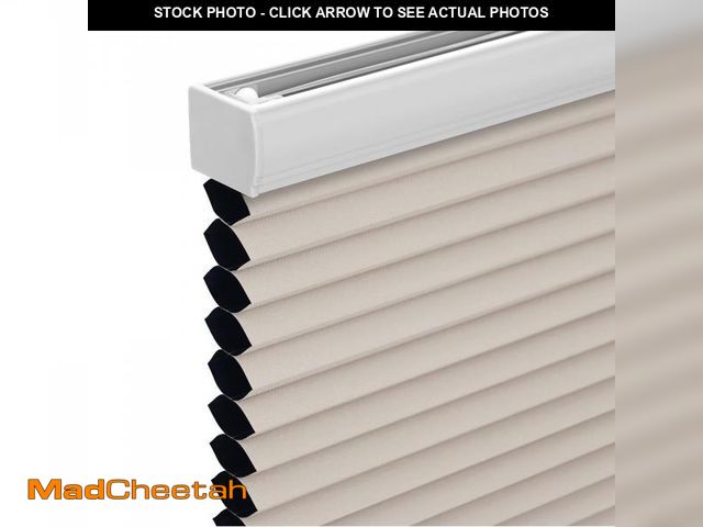 Lot 74-12418811 - Changshade Cordless Cellular Shades, Blackout Honeycomb Shades for Windows, Pull Down Pleated Blinds...