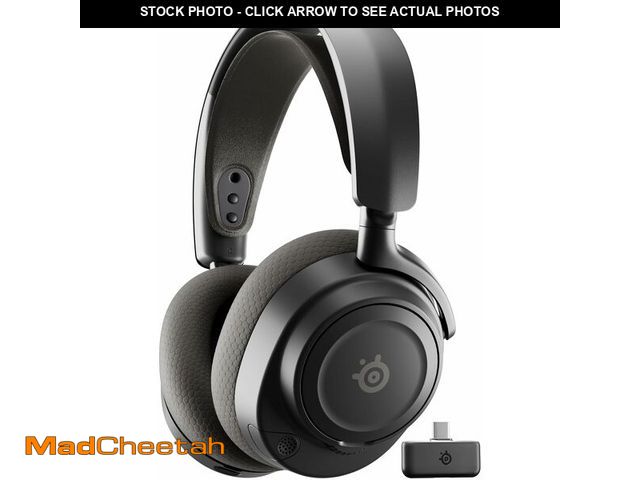 Lot 74-14591587 - SteelSeries Arctis Nova 7 Wireless Gen 2 Gaming Headset - Real-Time App Control, 50+ HR Play, Neodym...