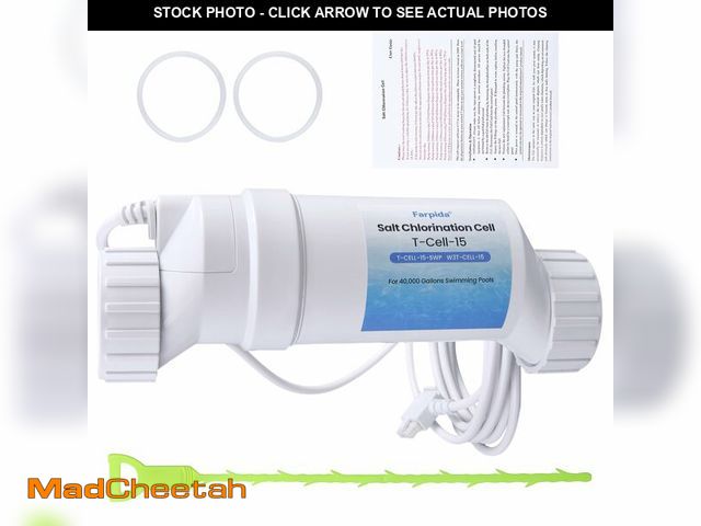 Lot 74-12602670 - Farpida W3T-CELL-15 Salt ChIorination Cell Fits for Hayward for In-Ground Swimming Pools up to 40,00...