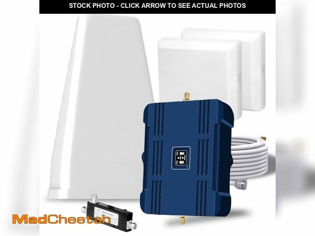 Lot 74-13567428 - Cell Phone Booster for Home &amp; Multi-Room,Up to 7,000 sq ft,Cell Phone Signal Booster for Band 5/...