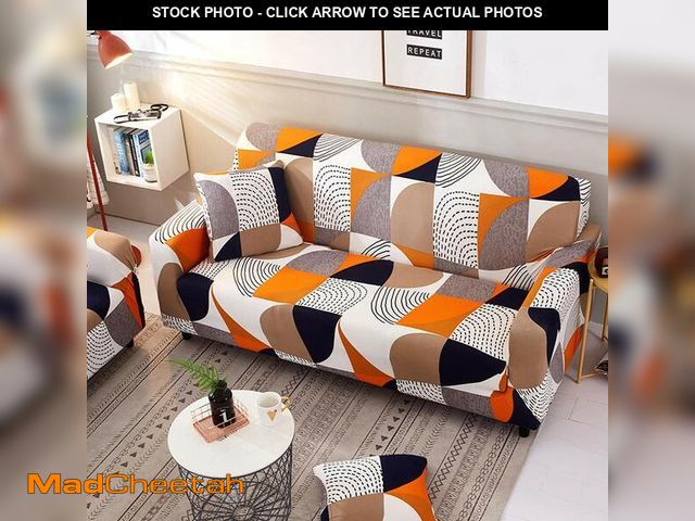 Lot 74-14064558 - Shukii Stretch Couch Covers Printed Sofa Covers for 3 Cushion Slipcovers Universal Furniture Protect...