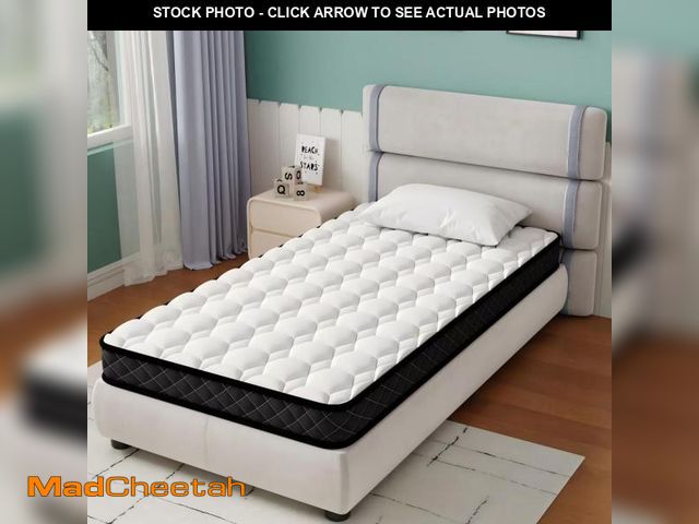 Lot 74-12489575 - moongaze 5 Inch Twin Mattress for Kids, Cooling Gel Memory Foam Mattress in a Box, Medium Firm Suppo...
