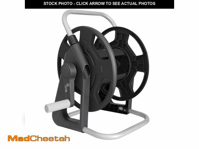 Lot 74-14215507 - YESTAR Garden Water Hose Reel Cart,Holds 50-60 Ft of 5/8 Inch Hose, Portable Hose Pipe Holder for Ou...