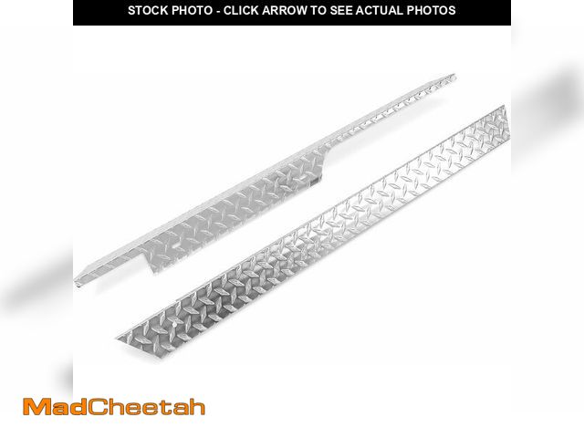 Lot 74-12633078 - HECASA Rocker Panel Set Compatible with 1994-2013 EZGO TXT Golf Cart Full Diamond Plate Left + Right...