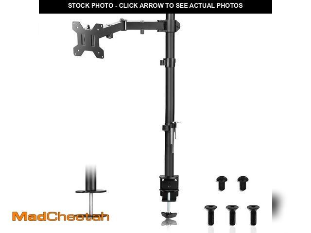 Lot 74-14340131 - Suptek Single Monitor Arm Desk Mount Fully Adjustable Monitor Stand for 1 / One Screen up to 32 inch...