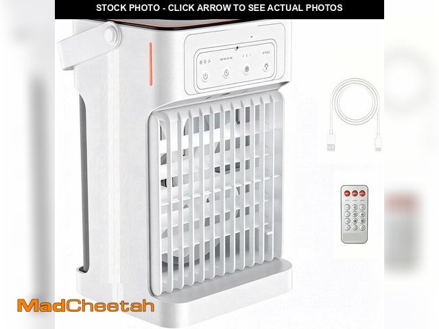 Lot 74-14338463 - Portable Air Conditioner, Personal Air Conditioner Portable Air Cooler for Bedroom - USED