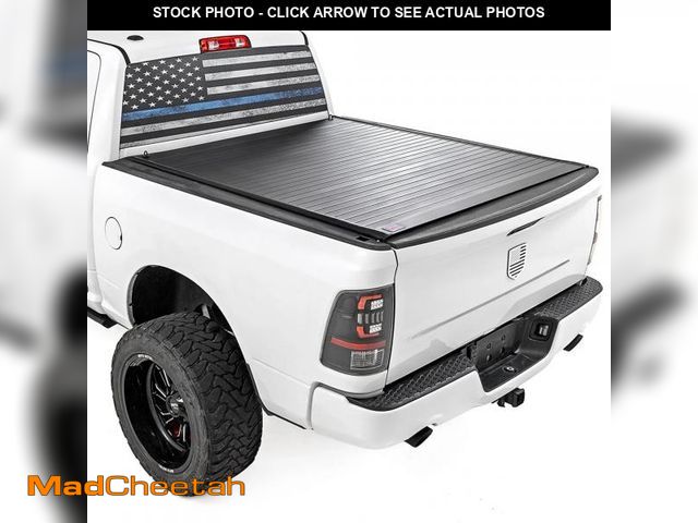Lot 74-12206402 - Rough Country Hard Roll-Up Tonneau Cover for Ram 1500 (2009-2018) &amp; 2500 (2010-2024) - Aluminum ...