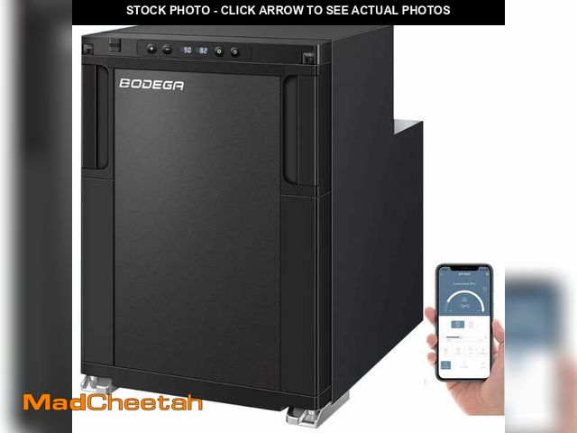 Lot 74-13286093 - BODEGA Camper Fridge RV Refrigerator Electric Car Cooler - 12 Volt Freezer Compressor for Refrigerat...