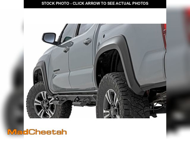 Lot 74-12660713 - Rough Country Sport Style Fender Flares for Toyota Tacoma (2016-2023) - Durable ABS Flares, 1" Cover...