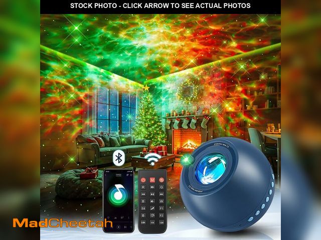 Lot 74-14383630 - One Fire Galaxy Projector Teenage Boy Gifts for Teen Boys,15 Colors+15 White Noises Star Projector N...