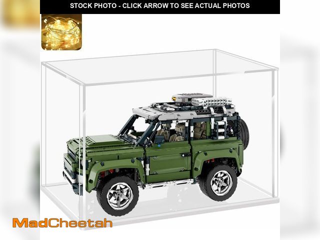 Lot 74-10903094 - LANSCOERY Acrylic Display Case, Assemble Showcase Display Box for Collectibles, with Dustproof &amp;...