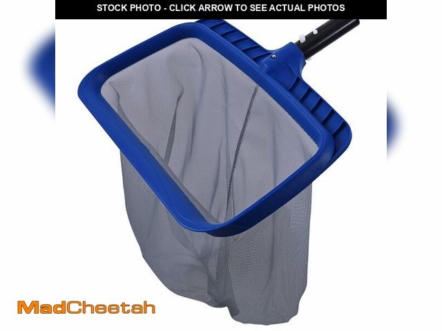 Lot 74-14063578 - POOLAZA Pool Skimmer Net, Larger Capacity Pool Net Skimmer with Durable Deep Net, Sturdy Frame Pool ...