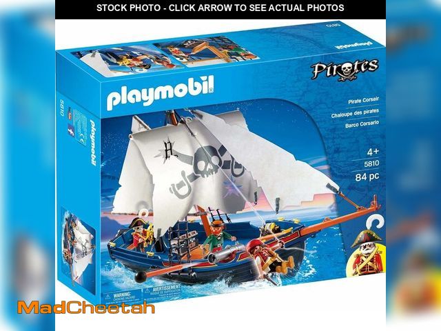 Lot 74-13836215 - Playmobil - 5810 - Pirate Ship - UNUSED