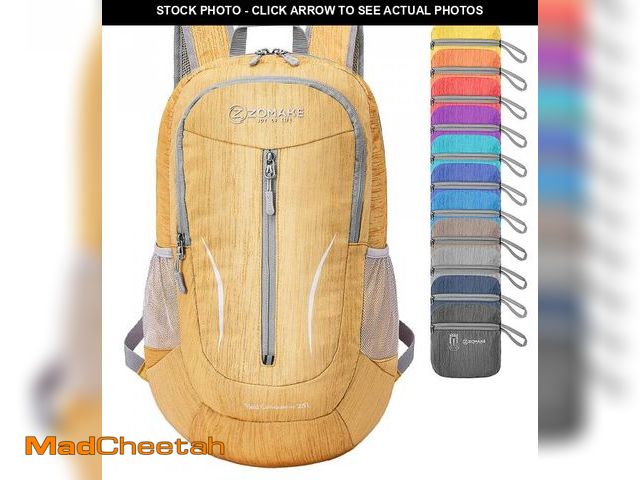 Lot 74-12315806 - ZOMAKE 25L Ultra Lightweight Packable Backpack, Foldable Hiking Backpacks Water Resistant Small Fold...