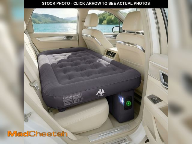 Lot 74-14144870 - AYAMAYA Car Air Mattress Back Seat, Inflatable Car Bed with Built-in Cordless Rechargeable Air Pump ...