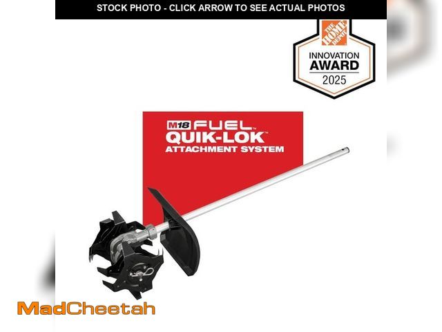 Lot 74-13000798 - Milwaukee M18 FUEL QUIK-LOK Cultivator Attachment (Tool-Only) - UNUSED