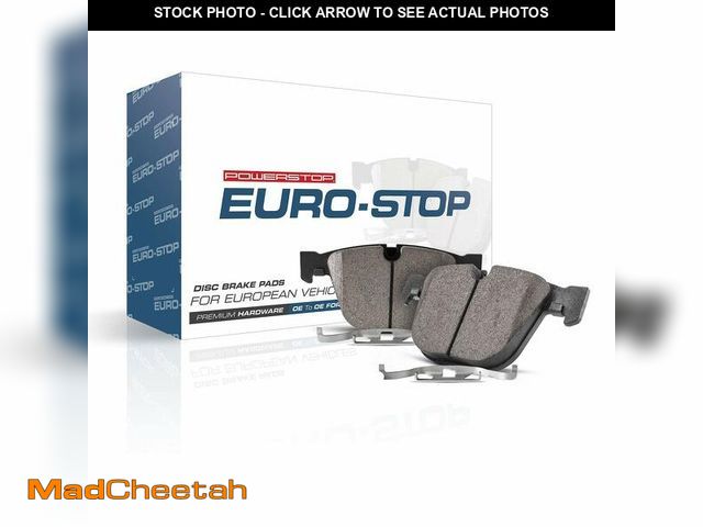 Lot 74-12897434 - Power Stop ESP1258 Euro-Stop ECE-R90 Front Ceramic Brake Pads For Mercedes-Benz C230, Mercedes-Benz ...