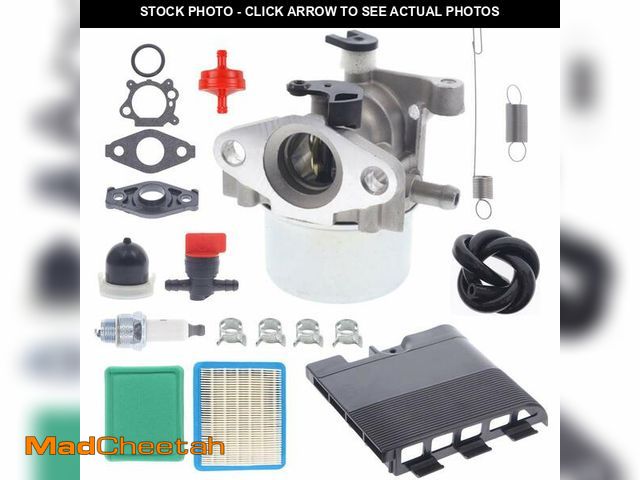 Lot 74-14206139 - ANTO 692298 Air Cleaner Cover Kit &amp; 799866 Carburetor for 124000 Model 790845 799871 799866 7967...