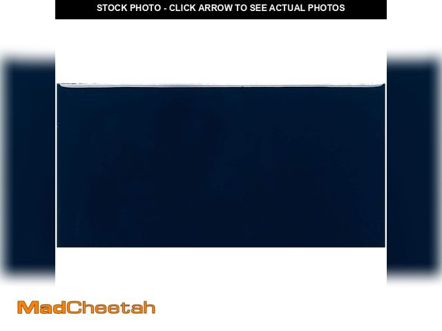 Lot 74-13792563 - Daltile Restore Navy Glossy 3 in. x 6 in. Glazed Ceramic Subway Wall Tile (12.5 sq. ft / case) - UNU...