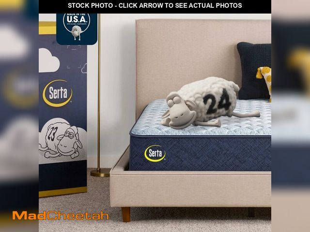 Lot 74-13673324 - Serta Sleeptrue Medium 12" Twin Hybrid Mattress in a Box, Cooling, Breathable, and Pressure Relievin...