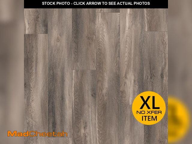 Lot 74-12554373 - Brookstone Oak 12 mm T x 8 in. W Waterproof Laminate Wood Flooring(15.94 sq. ft./Case) 12 CASE PALLE...