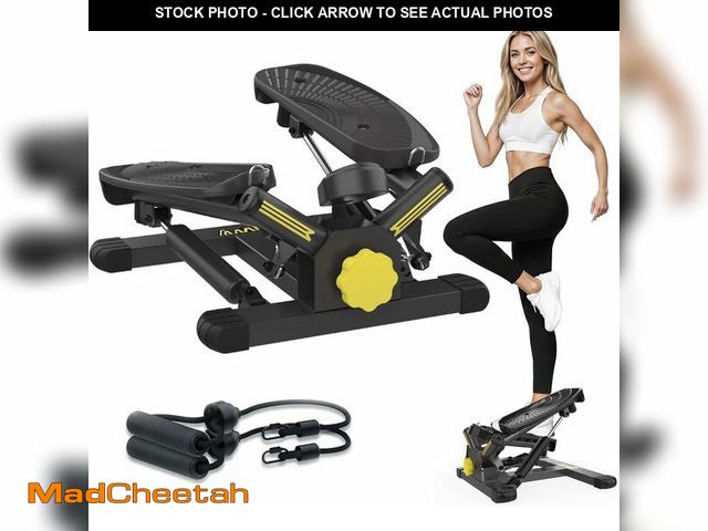 Lot 74-14089232 - ZIWWVY Silent 300LBS Mini Stepper Machine with Resistance Bands - UNUSED