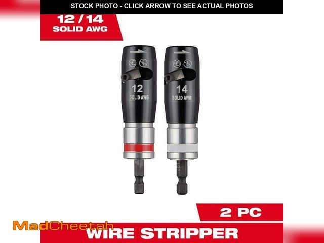 Lot 74-12989377 - Milwaukee Solid Wire Stripper Set (2-Pieces) - USED