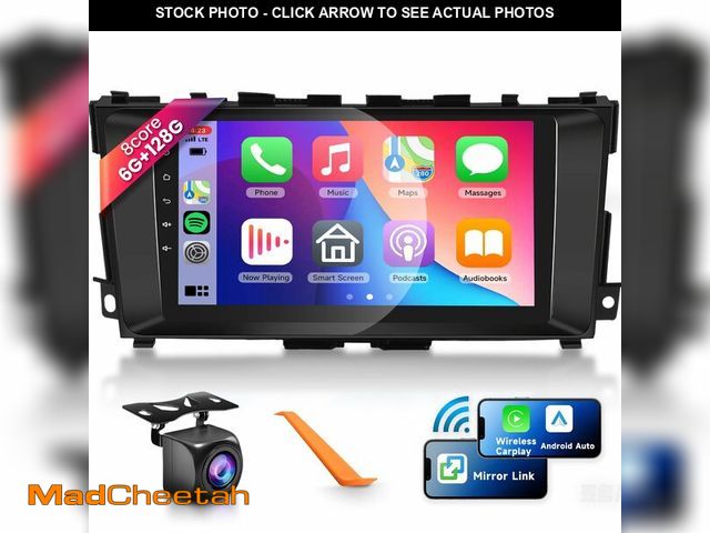 Lot 74-12497157 - 8 CORE 6G+128G Car Radio Stereo for Nissan Altima 2013-2018 with Wireless CarPlay/Android Auto, 9 In...