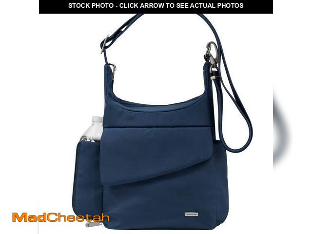 Lot 74-12746792 - Travelon Anti-Theft Midnight Poly Messenger Bag - UNUSED