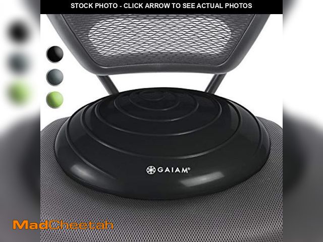Lot 74-12396682 - Gaiam Balance Disc Wobble Cushion Stability Core Trainer For Home Or Office Desk Chair and Kids Alte...