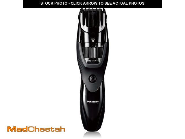 Lot 74-11554955 - Panasonic Cordless Men's Beard Trimmer With Precision Dial, Adjustable 19 Length Setting, Rechargeab...