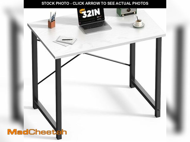 Lot 74-14068001 - DUMOS 32 Inch Office Small Computer Desk Modern Simple Style Writing Study Work Table for Home Bedro...