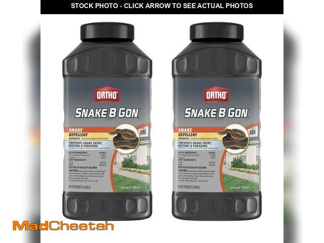 Lot 74-14383714 - Ortho Snake B Gon1 Snake Repellent Granules, 2 lbs. (2-Pack) - UNUSED