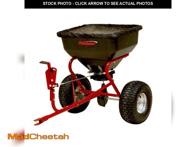 Lot 74-14306826 - Precision 130 lb. Tow Behind Spreader - UNUSED