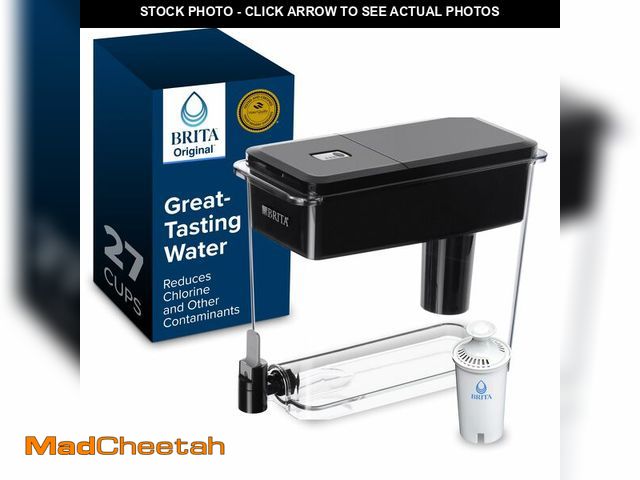 Lot 74-13567162 - Brita UltraMax Large Water Dispenser With Standard Filter, BPA-Free, Reduces Copper, Cadmium and Mer...