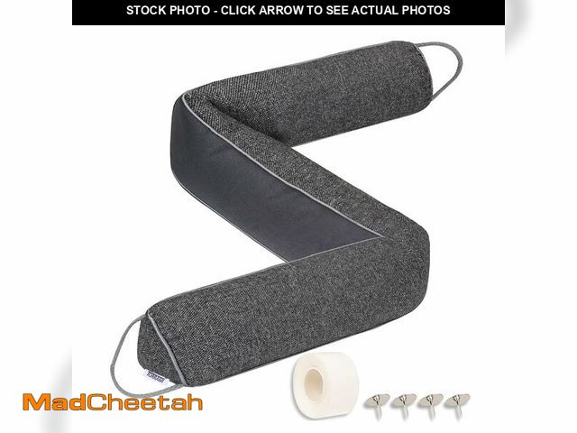 Lot 74-13575537 - TORRAMI Under Door Draft Stoppers 32 Inch, Heavy Triangle Stop Draft Block Cold Air/Wind/Breeze Nois...