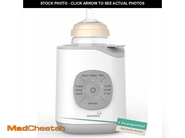 Lot 74-12603355 - GROWNSY Bottle Warmer, Baby Bottle Warmer Fast for Breastmilk &amp; Formula, Accurate Temperature Co...