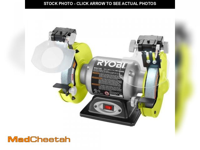 Lot 74-11826647 - RYOBI 2.1 Amp 6ÃÂ¢Ã¢âÂ¬ÃÂ Grinder with LED lights - UNUSED