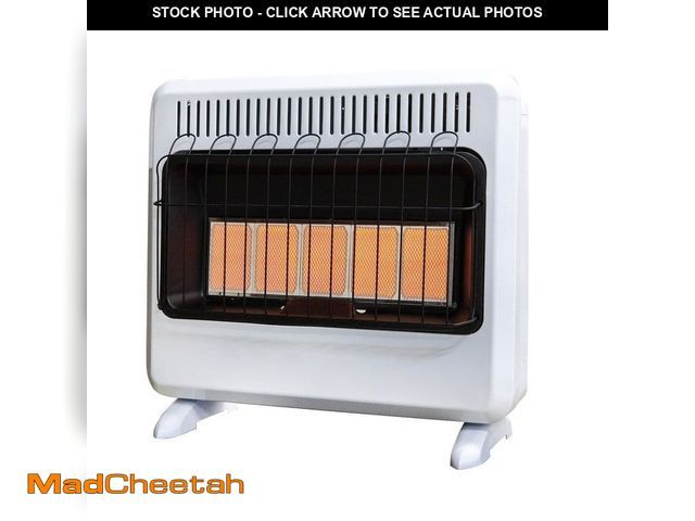 Lot 74-13098283 - Mr. Heater 20,000 BTU Vent Free Radiant Natural Gas or Propane Dual Fuel Space Heater - USED