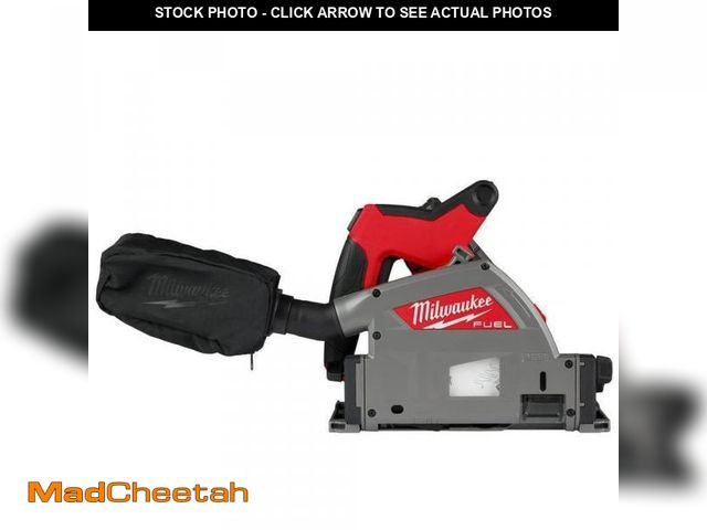 Lot 74-12390836 - Milwaukee M18 FUEL 18V Lithium-Ion Cordless Brushless 6-1/2 in. Plunge Cut Track Saw (Tool-Only) - U...