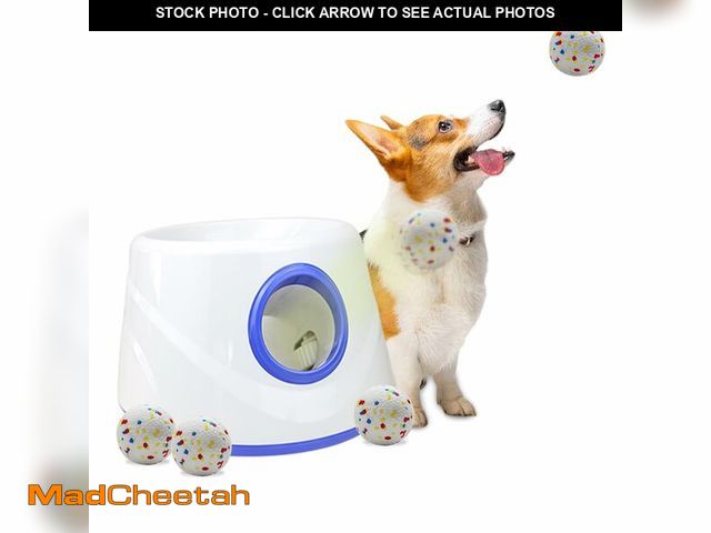 Lot 74-13547778 - RERBIO Dog Ball Thrower Launcher, Automatic Ball Launcher for Dogs, 3 Adjustable Distance Settings, ...