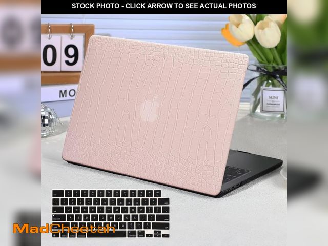 Lot 74-12326544 - Funut for MacBook Air 15 inch Case 2023 2024 Release M3 A3114 M2 A2941 with Touch ID, Elegant Leathe...