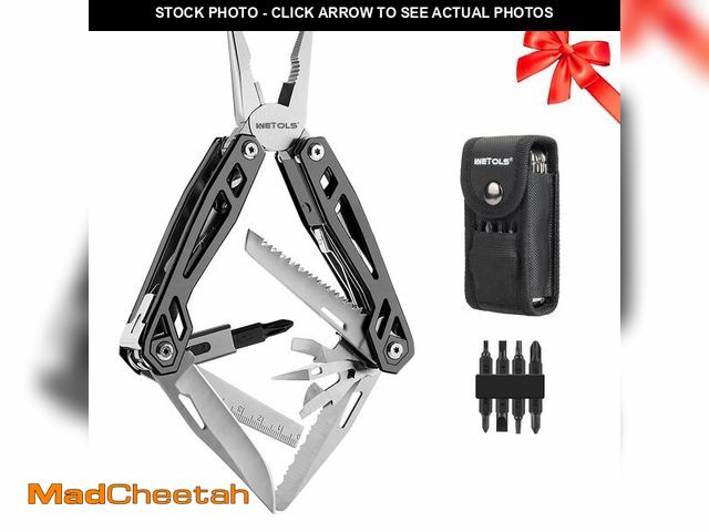 Lot 74-13047646 - Christmas Gifts for Men Him Dad, WETOLS 21-in-1 Multitools with Pocket Knife, Stainless Steel Self-l...