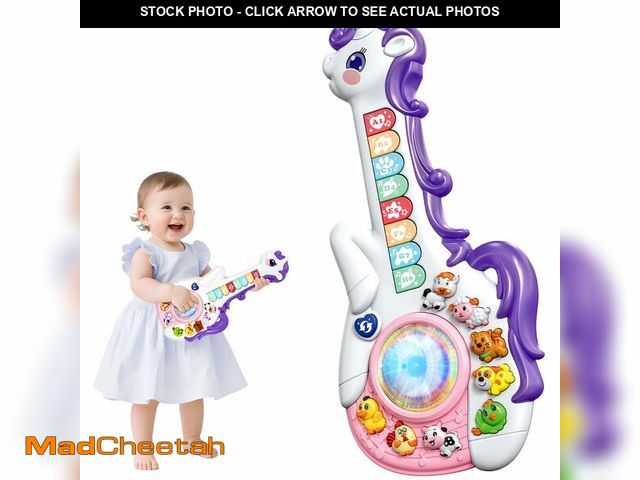 Lot 74-14150147 - Marstone Toys for 1 2 Year Old Girl Birthday Gifts: Baby Musical Unicorn Toys 12-18 Months, Educatio...