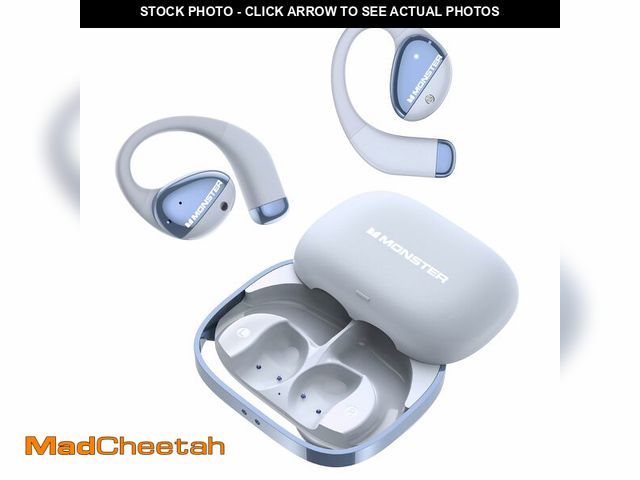 Lot 74-12715016 - Monster Open Ear AC520 Headphones, Bluetooth 6.0 Wireless Earbuds with HiFi Sound, Open Ear Earbuds ...
