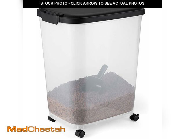 Lot 74-12827575 - Basics Pet Food Storage Container 50lbs - UNUSED